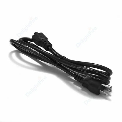 3 Prong US Plug Power Cable 1.2m 1.5m C13 C5 Cloverleaf Cord by 54Grid - Renewable Energy Store