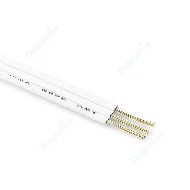 3Pin 12V Electronic Cable Tinned Copper 22 20 18 AWG PVC Wire for WS2811 WS2812B LED Strips by 54Grid - Renewable Energy Store