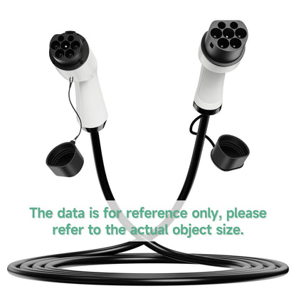 AFYEEV 22KW EV Charging Cable GB/T Female Car side to type2 IEC 62196 Male Plug EVSE Charging Station Type2 to GB/T 16A 3 Phase