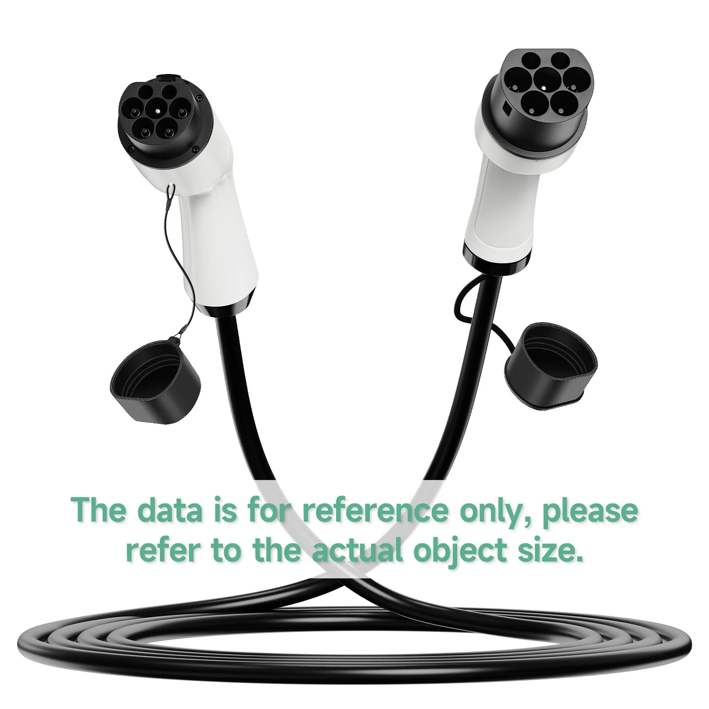 AFYEEV 22KW EV Charging Cable GB/T Female Car side to type2 IEC 62196 Male Plug EVSE Charging Station Type2 to GB/T 16A 3 Phase