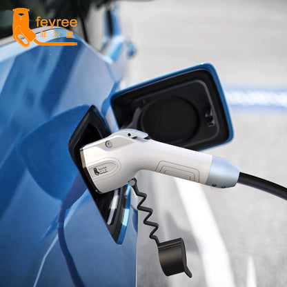 feyree Type1 16A Charger Cable with EU Socket Outdoor Power Station Electric Car Side Discharge Plug EV ( need car supports V2L)