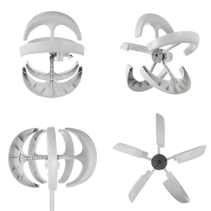 3000W Wind Turbine 12V 24V 48V Vertical Axies Wind Generator VAWT Small Windmill Free Energy With MPPT Charge Controller Homeuse by 54Grid - Renewable Energy Store