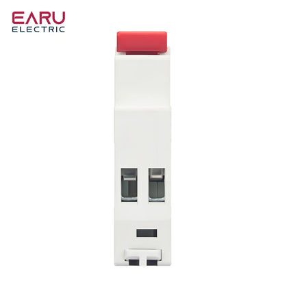 18MM 1P+N AC 230V Type A 6A-40A B C Curve RCBO MCB Residual Current Circuit Breaker Over Short Current 30mA Leakage Protection