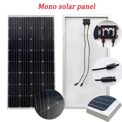 1000W 2000W 3000W Solar Panel 18V High Efficiency Outdoor Charging by 54Grid - Renewable Energy Store