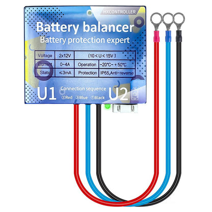 New IP65 0-4A Battery Equalizer Balancer 10-15V DC System by 54Grid - Renewable Energy Store