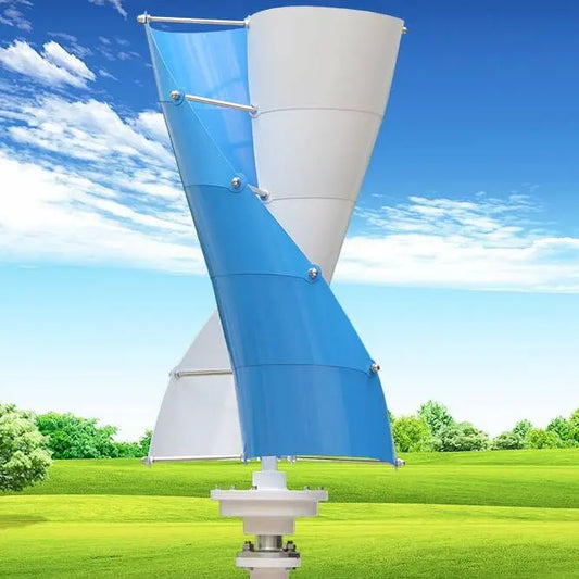 FLTXNY Vertical Axis Wind Turbine Generator 3000W 5000W 8000W Windmill Alternative 12V 24V Low RPM For Home Farm Use by 54Grid - Renewable Energy Store
