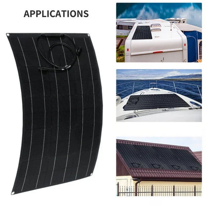 Solar Panel 500W 1000W 1500W 2000W Super Power Kit For RV Boat Car by 54Grid - Renewable Energy Store