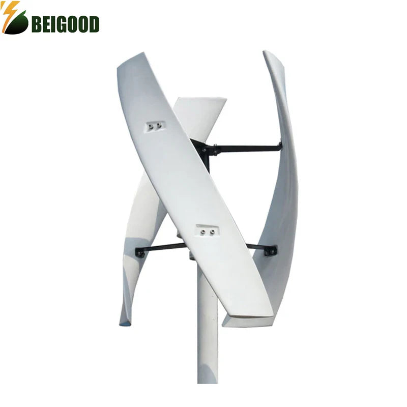 Factory 5000W 12V 24V 48V Vertical Wind Power Turbine Generator 5KW Low Noise Windmill for Home Farm With MPPT Charge Controller by 54Grid - Renewable Energy Store