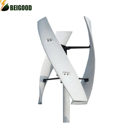 Factory 5000W 12V 24V 48V Vertical Wind Power Turbine Generator 5KW Low Noise Windmill for Home Farm With MPPT Charge Controller by 54Grid - Renewable Energy Store