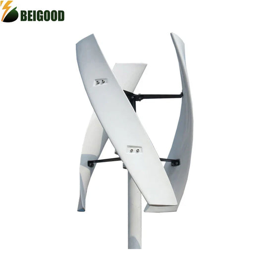 Factory 5000W 12V 24V 48V Vertical Wind Power Turbine Generator 5KW Low Noise Windmill for Home Farm With MPPT Charge Controller by 54Grid - Renewable Energy Store