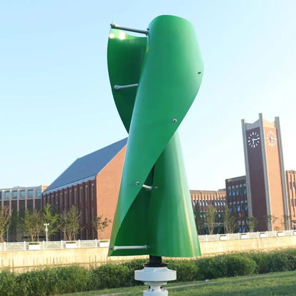 High Quality Wind Generator 2000w 3000w  24v 48V Vertical Axis Wind Turbine with 1000w Wind Solar Hybrid Controller For Homeuse - 54Grid - Renewable Energy Store