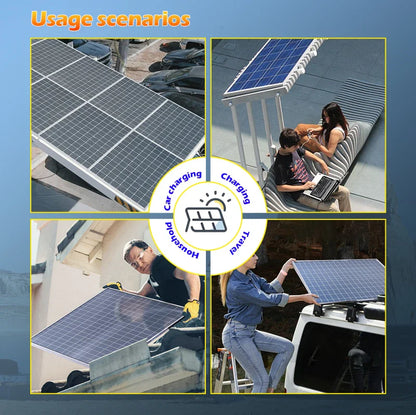 1000W 500W Solar Panel Kit Complete 12V Portable Power System by 54Grid - Renewable Energy Store
