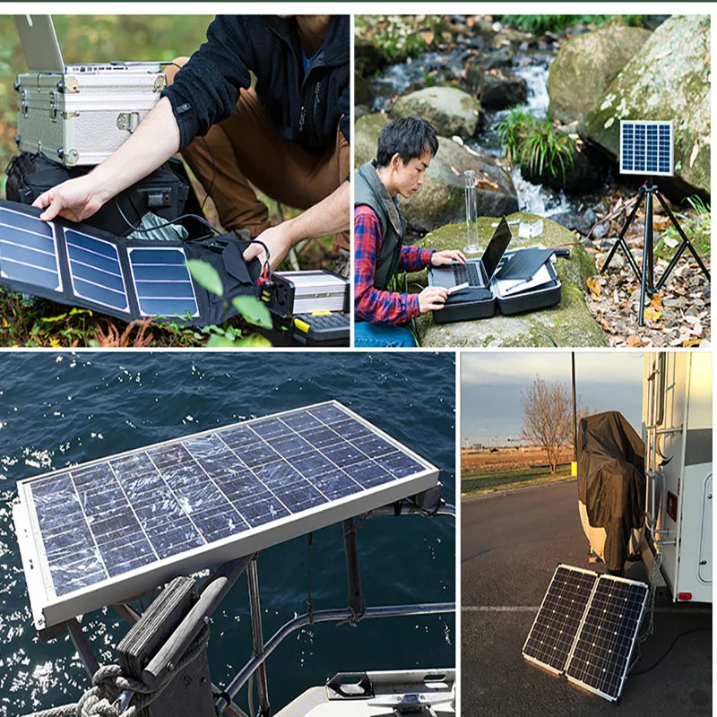 1000W 2000W 3000W Solar Panel 18V High Efficiency Outdoor Charging by 54Grid - Renewable Energy Store