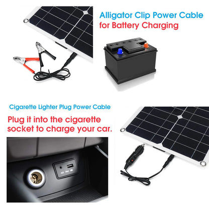 12V Monocrystalline 1200W 18V Flexible Solar Panel Kit For Outdoor Camping by 54Grid - Renewable Energy Store