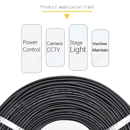 2 3 4 Core Electronic Audio Sheathed Wire 12V Auto Cable AWG by 54Grid - Renewable Energy Store