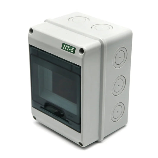 HT-5/8/12/15/18/24 Plastic Waterproof Distribution Box Panel Installation Distribution Box Outdoor Waterproof Junction Box IP65 by 54Grid - Renewable Energy Store