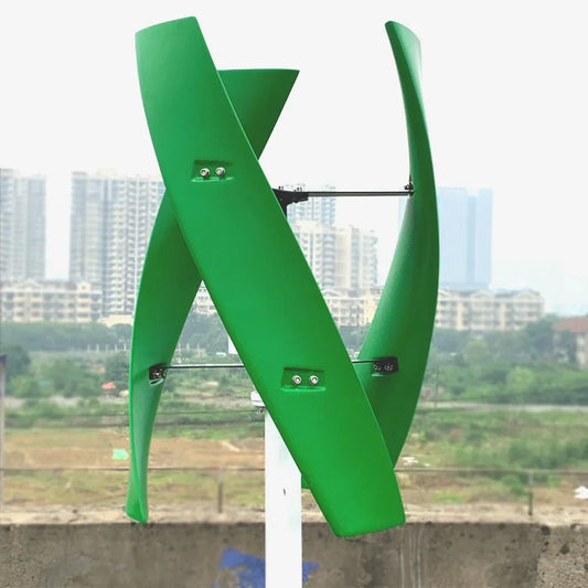 Home Vertical Axis Wind Turbine Generator 800W 1000W 1500W 12V 24V 48V with MPPT Controller 1KW 2KW 96V Upright Windmill - 54Grid - Renewable Energy Store
