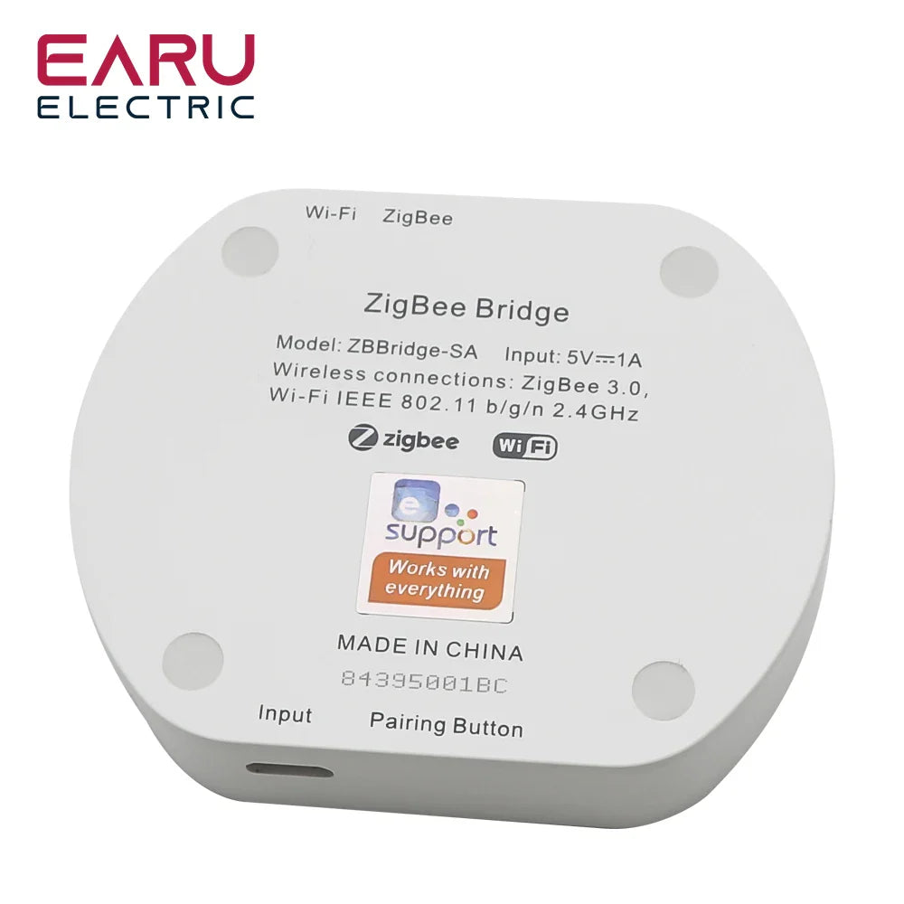 Smart ZigBee 3.0 Wired Gateway Hub eWeLink App Smart Home Automation Ethernet Bridge Works With Tasmota Zigbee Home Assistant by 54Grid - Renewable Energy Store