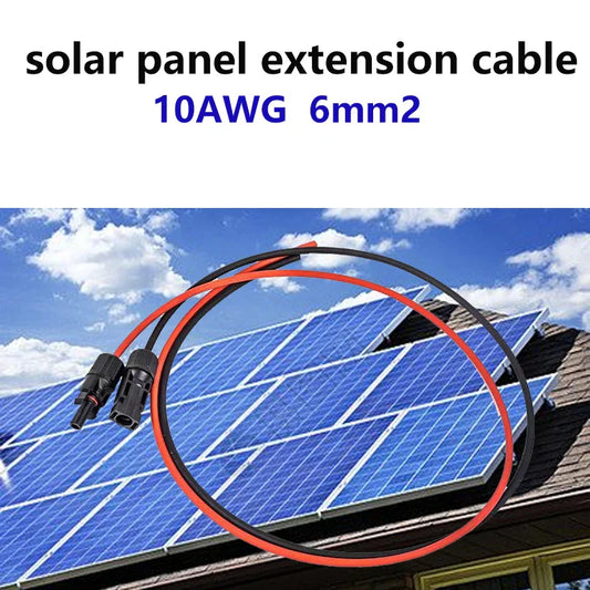10AWG 6mm2 Tinned Copper Solar PV Extension Wires Set by 54Grid - Renewable Energy Store