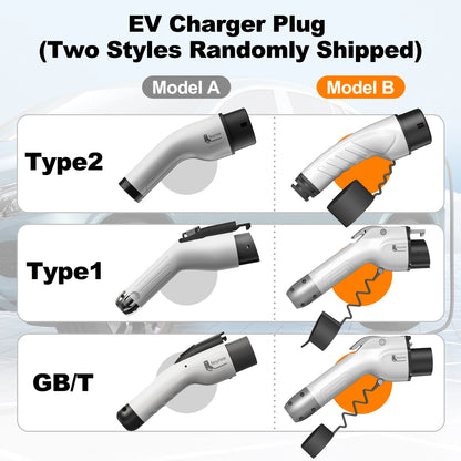 feyree Type2 EV Charger WIFI APP Control 16A 3.5KW GBT 5M Cable Type1 Portable Charging Box Set Charging&DelayTime for EV Cars