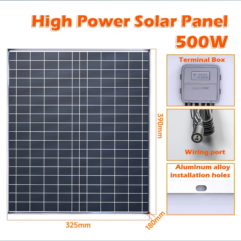 1000W 500W Solar Panel Kit Complete 12V Portable Power System by 54Grid - Renewable Energy Store