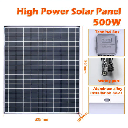 1000W 500W Solar Panel Kit Complete 12V Portable Power System by 54Grid - Renewable Energy Store