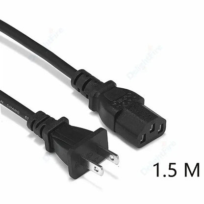 US UK CH Plug Power Extend Cable IEC C13 Lead Cord 1.2m 1.5m 1.8m 5ft for PC Monitor LCD TV 3D Printer by 54Grid - Renewable Energy Store