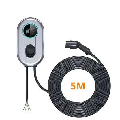 32A EV Charging Station 22KW 3 Phase EVSE Wallbox IEC62196 Type2 Electric Vehicle Car Charger with RFID Card APP EV Home Charger - 54Grid - Renewable Energy Store