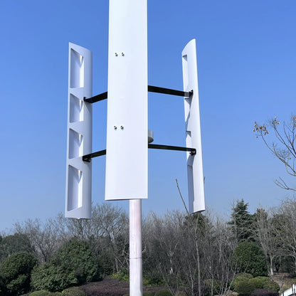 Wind Turbine 1000W 2000W 12V 24V 48V Vertical Wind Generator With Controller Phase With 3 blades For HomeUse CE by 54Grid - Renewable Energy Store