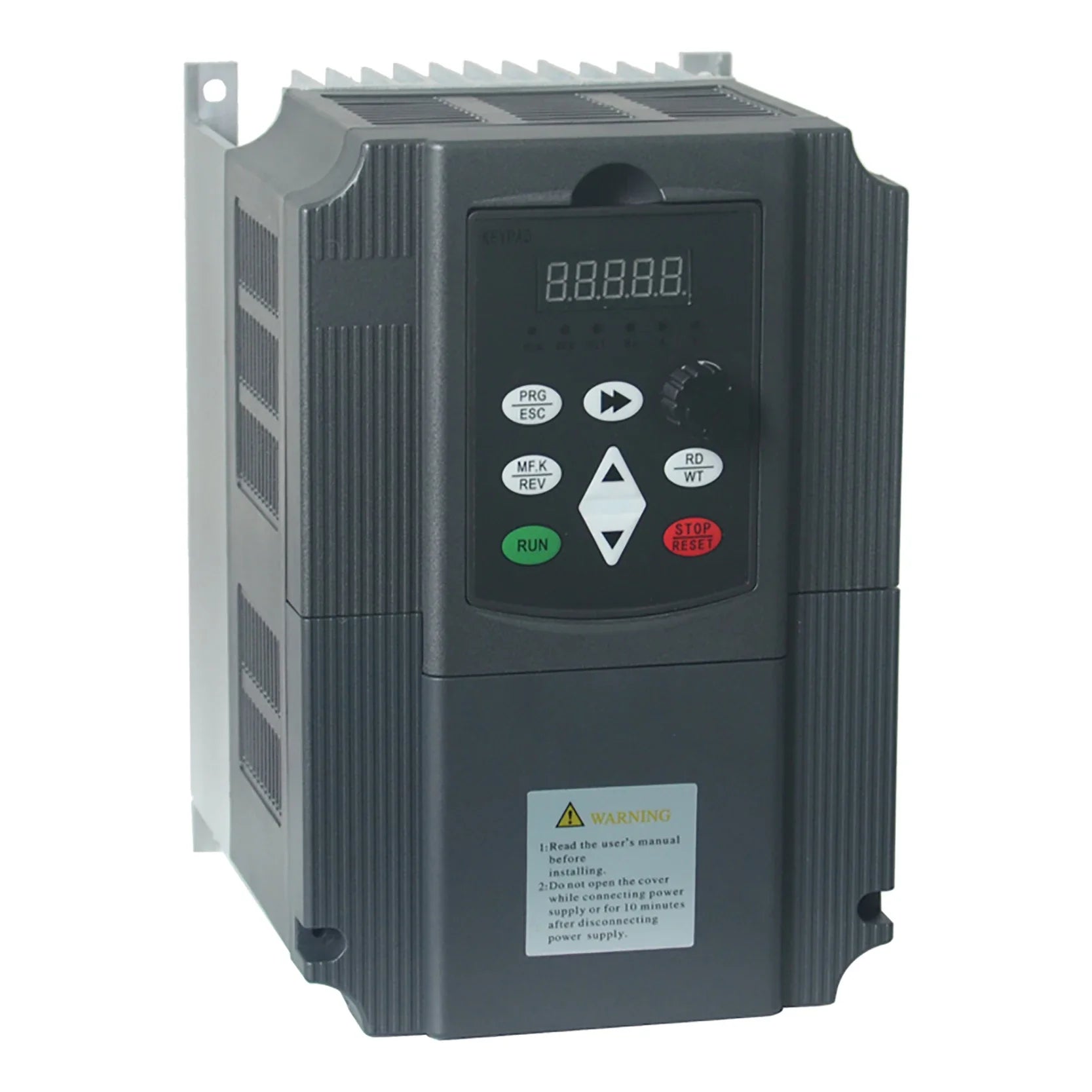 Frequency Inverter with VFD Technology, Converts 1-Phase 220V to 3-Phase 380V, Powers Motors 750W to 11KW by 54Grid - Renewable Energy Store