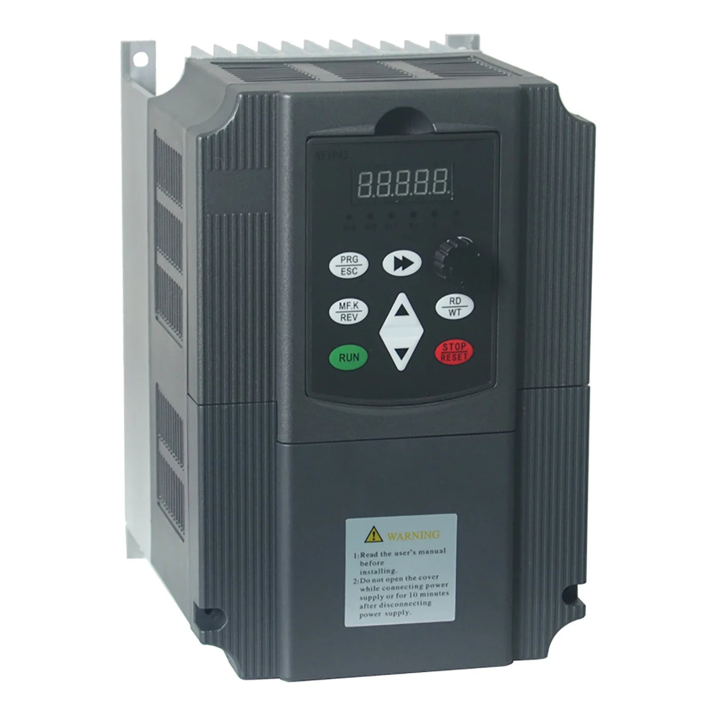 AC Frequency Inverter VFD, Single Phase 220V In, 3 Phase 380V Out, Adjustable Powers from 1.5KW to 11KW by 54Grid - Renewable Energy Store