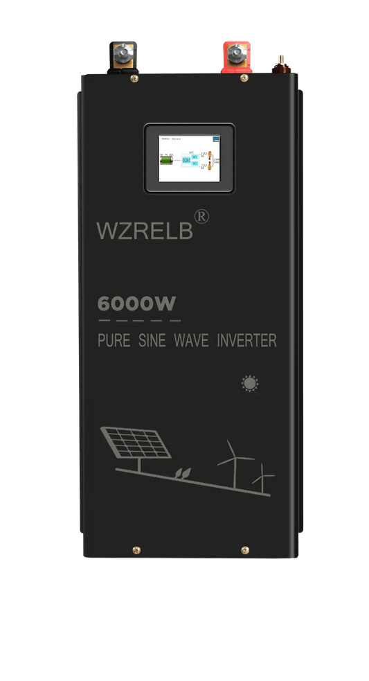 6000W Split-phase Pure Sine Wave Inverter Battery 24V/36V/48V/60V/96V DC to 110/220V,120/240V AC Converter Solar Power Generator - 54Grid - Renewable Energy Store