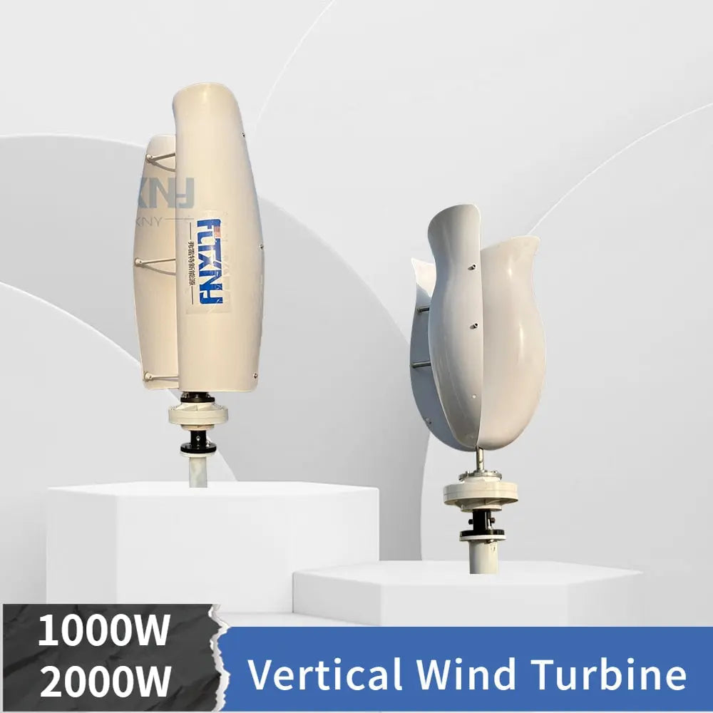 Wind Turbine Power Generator 1000/2000W 12/24v CE Certification With MPPT Controller - 54Grid - Renewable Energy Store