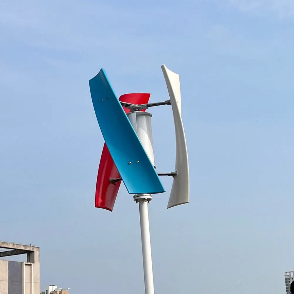 High Efficiency Free Energy Windmill 800w 1000w 1500w 12v/24v Vertical Axis Permanent Maglev Wind Turbine With MPPT Controller - 54Grid - Renewable Energy Store