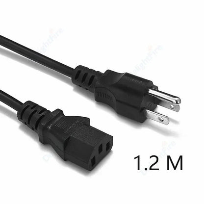 US UK CH Plug Power Extend Cable IEC C13 Lead Cord 1.2m 1.5m 1.8m 5ft for PC Monitor LCD TV 3D Printer by 54Grid - Renewable Energy Store