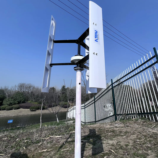 Practical High Efficiency Helix 2000W Vertical Axis Maglev Wind Turbine Generator 12V/24V/48V Free Energy 3 Phase ACWindmill by 54Grid - Renewable Energy Store