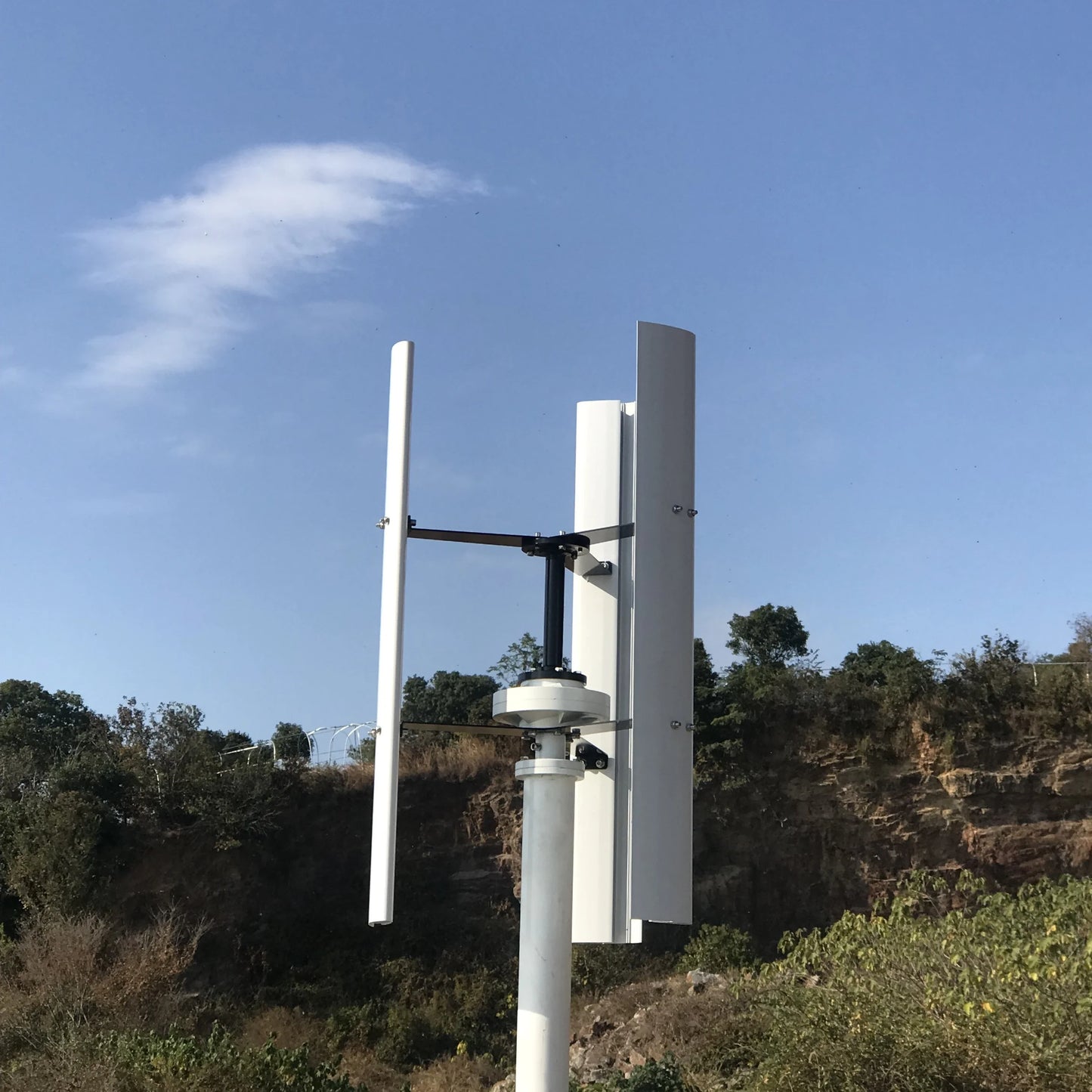 NEW High Efficiency Helix 3000W 12V/24V/48V Vertical Axis Maglev Wind Turbine Generator Free Energy 3 Phase ACWindmill by 54Grid - Renewable Energy Store