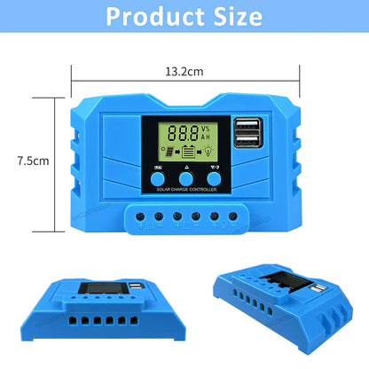 MPPT 30A Solar Charge Controller 12V 24V 720W System With USB Output by 54Grid - Renewable Energy Store