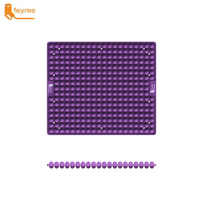 feyree EV Seat Cushion with Air Cell Matrix Design Built-in Negative Ions Silicone Air-Cushion Seat Pad for Electric Vehicles