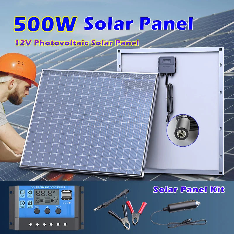 1000W 500W Solar Panel Kit Complete 12V Portable Power System by 54Grid - Renewable Energy Store