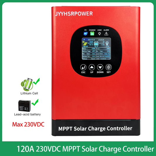 High Quality 60A 100A 120A 230VDC MPPT Solar Charge Controller by 54Grid - Renewable Energy Store