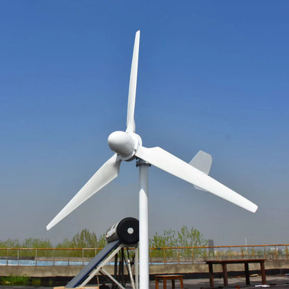 CE 20000W New Energy Horizontal Wind Turbine Generator Free MPPT Controller 48v 96v 220v 3 Blades Small Windmill by 54Grid - Renewable Energy Store