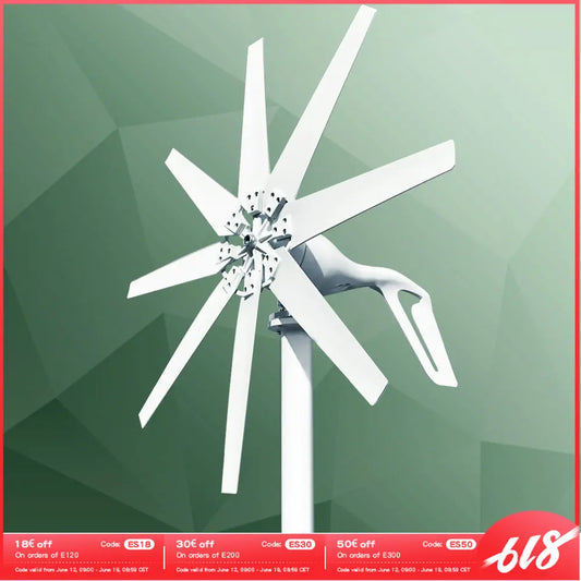 DIDITO 800W  1000W 12V 24V Wind Turbine Generator Complete Set Windmill MPPT/Charge Controller Small  Generador Electrico - 54Grid - Renewable Energy Store