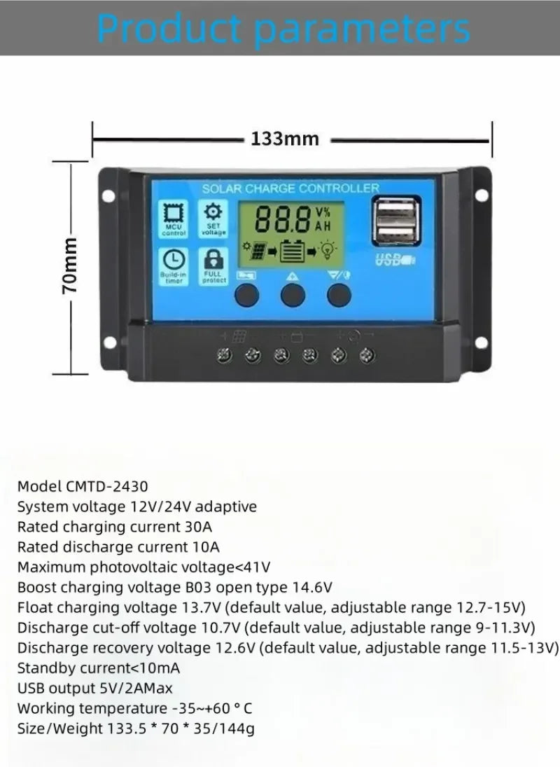 12V to 110V/220V Solar Panel System 4000W Inverter Kit by 54Grid - Renewable Energy Store