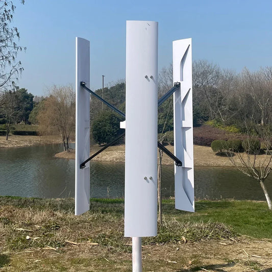 Free Energy Windmill 1000W 2000W 3000W Vertical Axis Permanent Maglev Wind Turbine Generator 12v 24v 48v With MPPT Controller - 54Grid - Renewable Energy Store