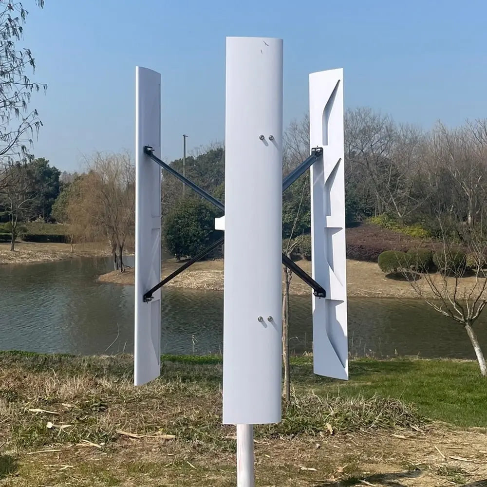 Wind Turbine Generator 12-48V Vertical Axis Lower Start Wind Speed 1000-3000W - 54Grid - Renewable Energy Store