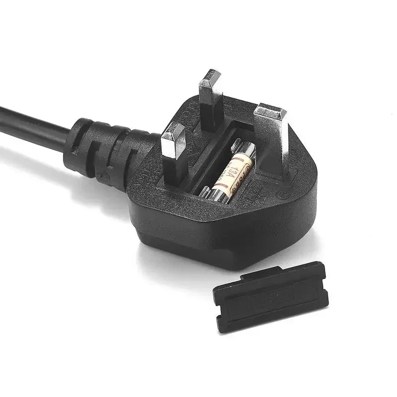 US UK CH Plug Power Extend Cable IEC C13 Lead Cord 1.2m 1.5m 1.8m 5ft for PC Monitor LCD TV 3D Printer by 54Grid - Renewable Energy Store