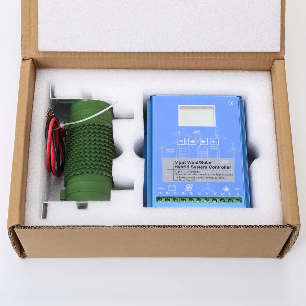 8000W MPPT Wind Solar Hybrid Controller Boost Charger 12V 24V 48V Free Dump Load Support Lithium Lifepo4 Lead Acid GEL Battery by 54Grid - Renewable Energy Store