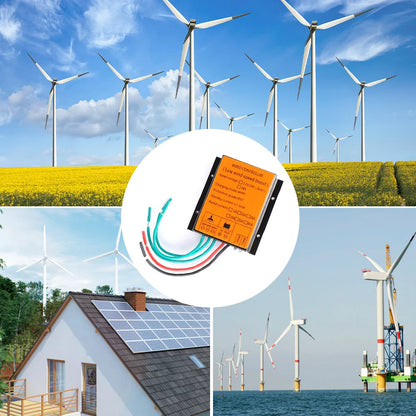 Efficient 10000W DC 48V IP67 Waterproof MPPT Charge Controller Wind Turbines Generator Battery Charge Controller Regulator by 54Grid - Renewable Energy Store
