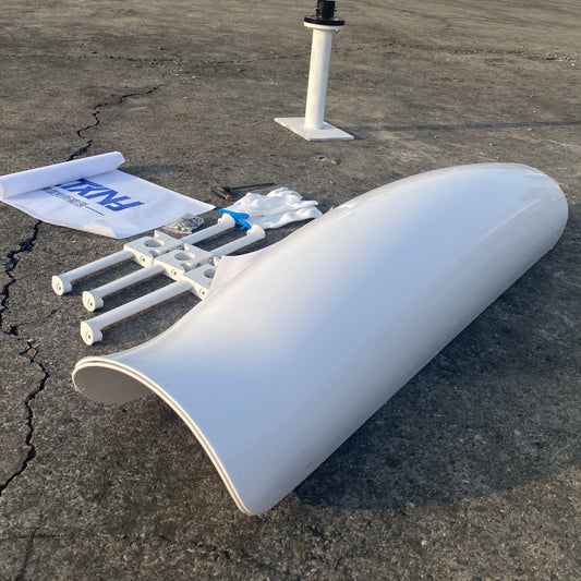 FLTXNY High Efficiency Free Energy Windmill 2000W 24V/48V Vertical Axis Permanent Maglev Wind Turbine With MPPT Controller by 54Grid - Renewable Energy Store